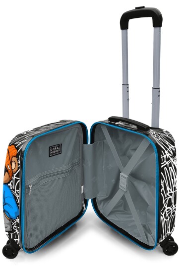 Coral High Kids Grafiti Ayıcık Desenli Çocuk Valizi 16698 - 4