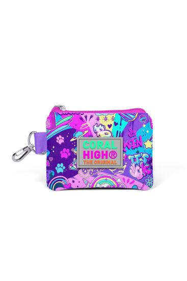 Coral High Kids Grafiti Desenli Bozuk Para Çantası 21889 - Coral High KIDS