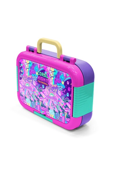 Coral High Kids Grafiti Desenli Paslanmaz Çelik Beslenme Kabı 39268 - 4