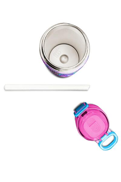 Coral High Kids Grafiti Desenli Pipetli ve Direkt İçim Çelik Termos 500 ml 31961 - 7