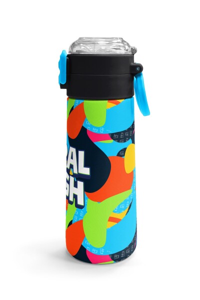 Coral High Kids Grafiti Desenli Pipetli ve Direkt İçim Çelik Termos 500 ml 31993 - 3