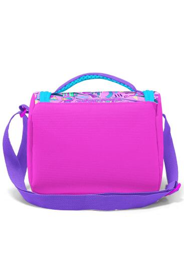 Coral High Kids Grafiti Desenli Üç Bölmeli Çekçekli 3'lü Çanta Seti SET0123960 - 6