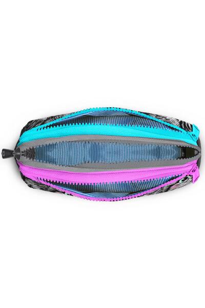 Coral High Kids Gri Kedi Desenli Üç Bölmeli Kalem Çantası 11165 - 4