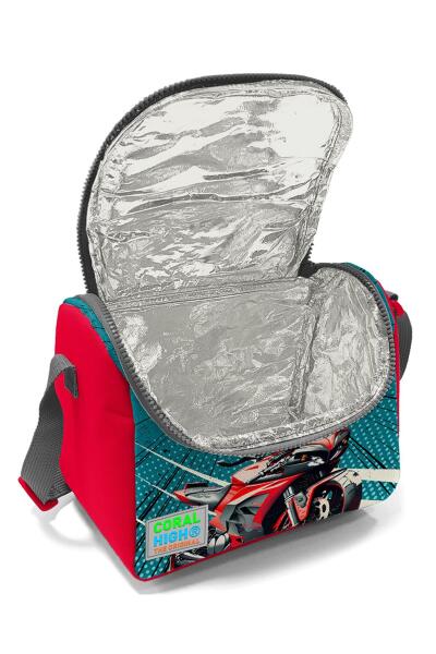 Coral High Kids Gri Nefti Anime Motorsiklet Thermo Beslenme Çantası 11764 - 5