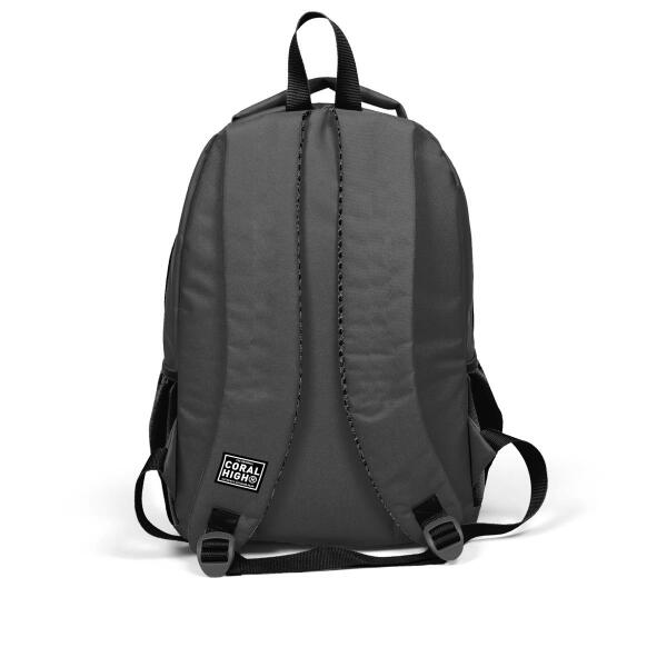 Coral High Kids Gri Siyah Kurt Desenli 3’lü Okul Çanta Seti SET0114404 - 5