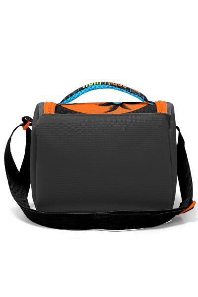 Coral High Kids Gri Turuncu Gamer Desenli Thermo Beslenme Çantası 11746 - 3