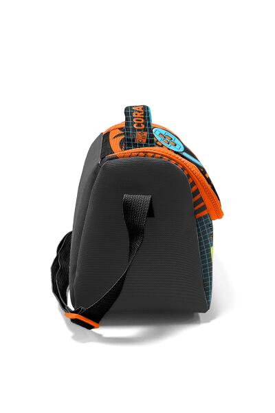 Coral High Kids Gri Turuncu Gamer Desenli Thermo Beslenme Çantası 11746 - 1
