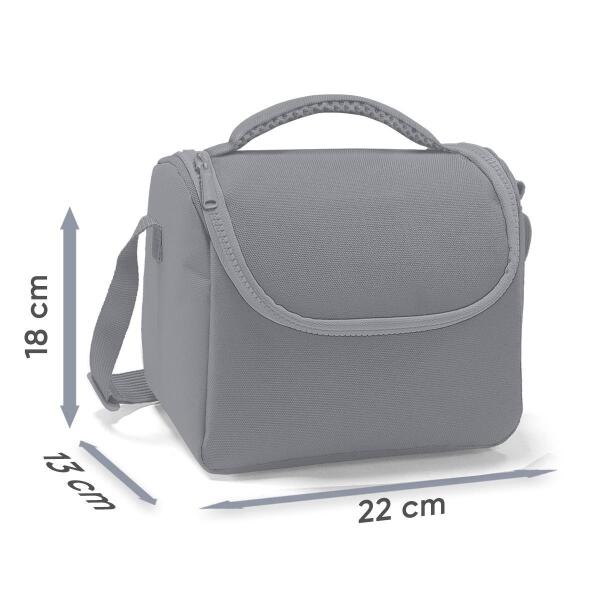 Coral High Kids Gümüş Lavanta Tavus Kuşu Desenli Thermo Beslenme Çantası 11869 - 5