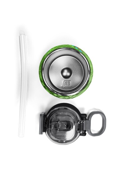 Coral High Kids High Craft Desenli Pipetli ve Direkt İçim Çelik Termos 500 ml 31992 - 7