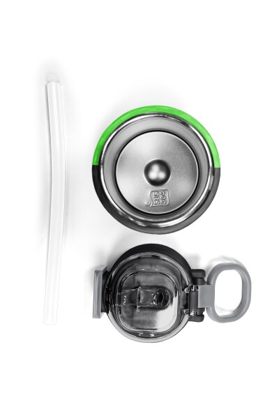 Coral High Kids High Craft Desenli Pipetli ve Direkt İçim Çelik Termos 500 ml 38116 - 7