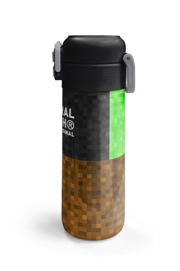 Coral High Kids High Craft Desenli Pipetli ve Direkt İçim Çelik Termos 500 ml 38116 - 6