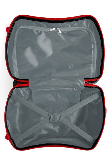 Coral High Kids İtfaiye Desenli Otur-Çek Çocuk Valizi 16373 - 5