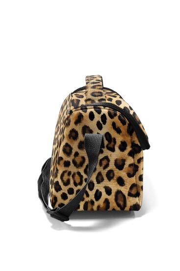 Coral High Kids Kahverengi Leopar Desenli Thermo Beslenme Çantası 22781 - 2