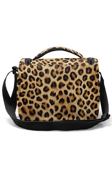 Coral High Kids Kahverengi Leopar Desenli Thermo Beslenme Çantası 22781 - 3