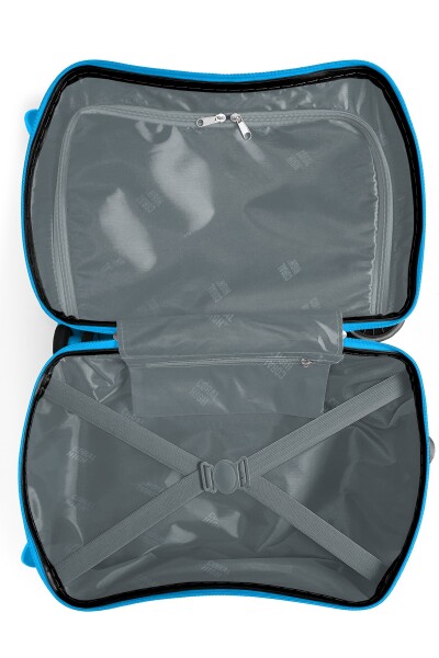 Coral High Kids Kamyon Desenli Otur-Çek Çocuk Valizi 16371 - 5