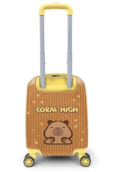 Coral High Kids Kapibara Desenli Çocuk Valizi 16797 - 2