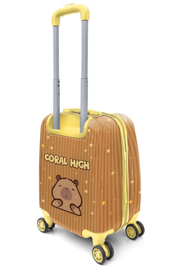 Coral High Kids Kapibara Desenli Çocuk Valizi 16797 - 7