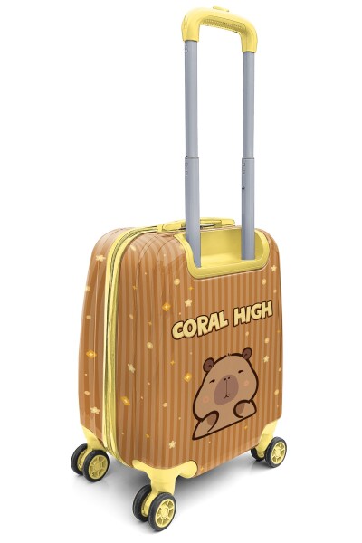 Coral High Kids Kapibara Desenli Çocuk Valizi 16797 - 6