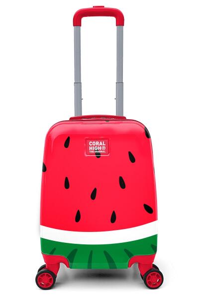 Coral High Kids Karpuz Desenli Çocuk Valizi 16788 - 1