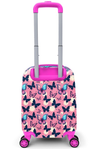 Coral High Kids Kelebek Desenli Çocuk Valizi 16695 - 3