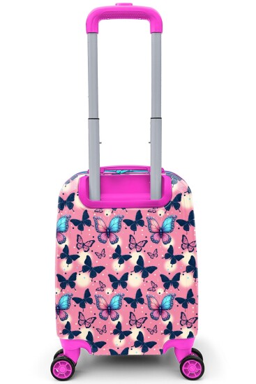 Coral High Kids Kelebek Desenli Çocuk Valizi 16695 - 3