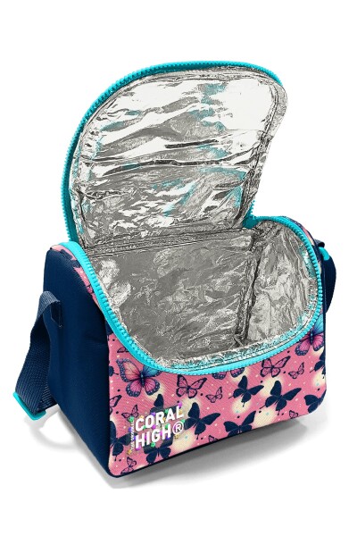 Coral High Kids Kelebek Desenli Thermo Beslenme Çantası 37149 - 4