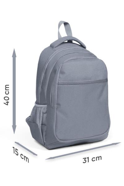 Coral High Kids Kırmızı Yeşil Karpuz Desenli Üç Bölmeli Okul Sırt Çantası 14428 - 7