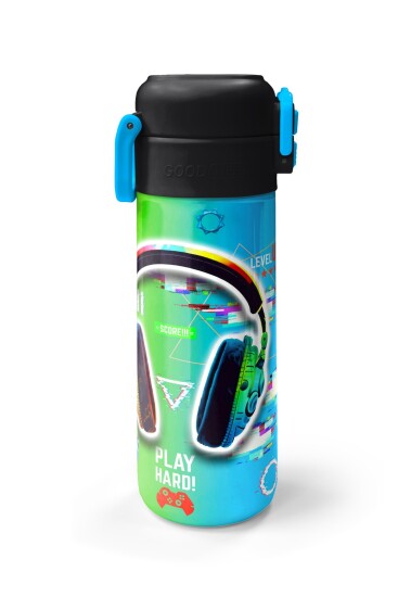 Coral High Kids Kulaklık Game Desenli Pipetli ve Direkt İçim Çelik Termos 500 ml 31841 - 5