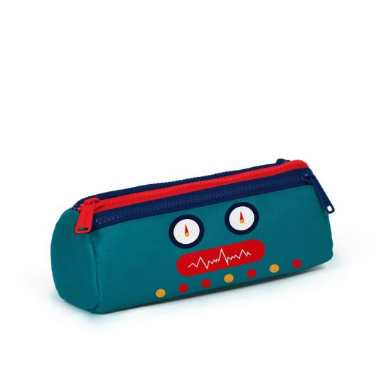 Coral High Kids Lacivert Çivit Robot Desenli Çekçekli 3'lü Çanta Seti SET0123380 - 7