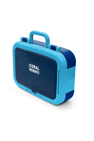 Coral High Kids Lacivert Desenli Paslanmaz Çelik Beslenme Kabı 39352 - 4