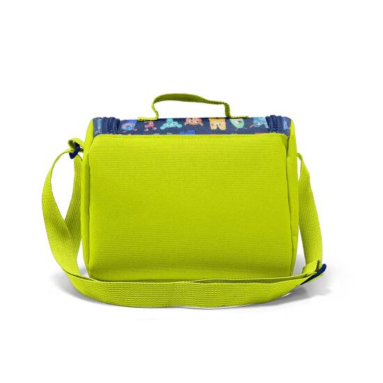 Coral High Kids Lacivert Neon Sarı Monster Desenli Thermo Beslenme Çantası 22726 - 3