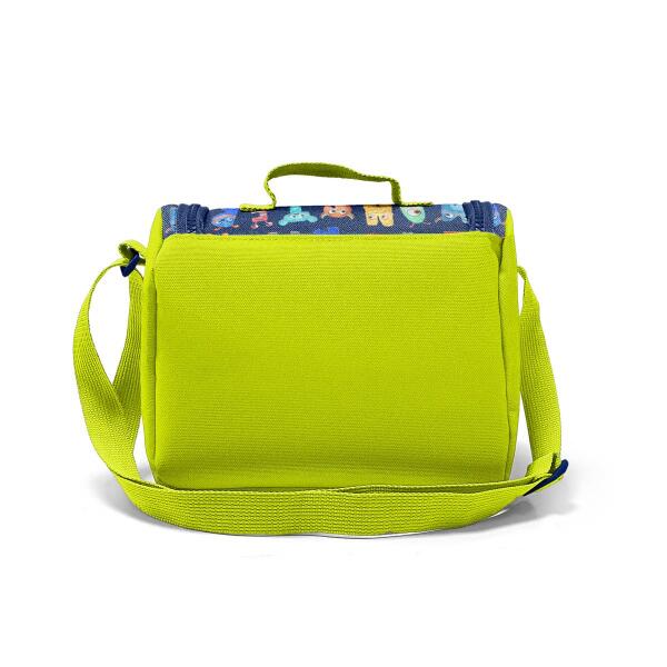 Coral High Kids Lacivert Neon Sarı Monster Desenli Thermo Beslenme Çantası 22726 - 3
