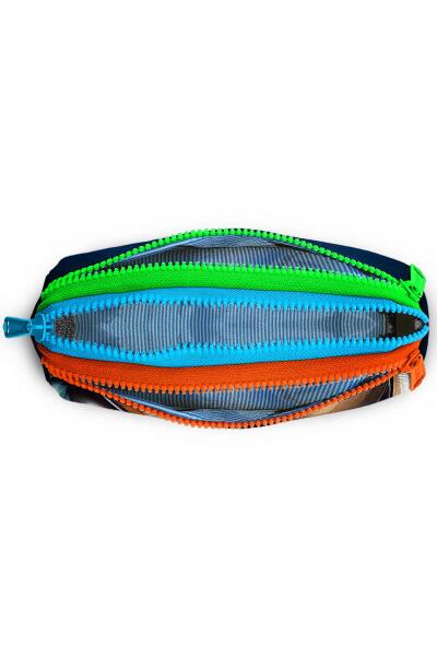 Coral High Kids Lacivert Futbol Desenli Üç Bölmeli Kalem Çantası 22095 - 5