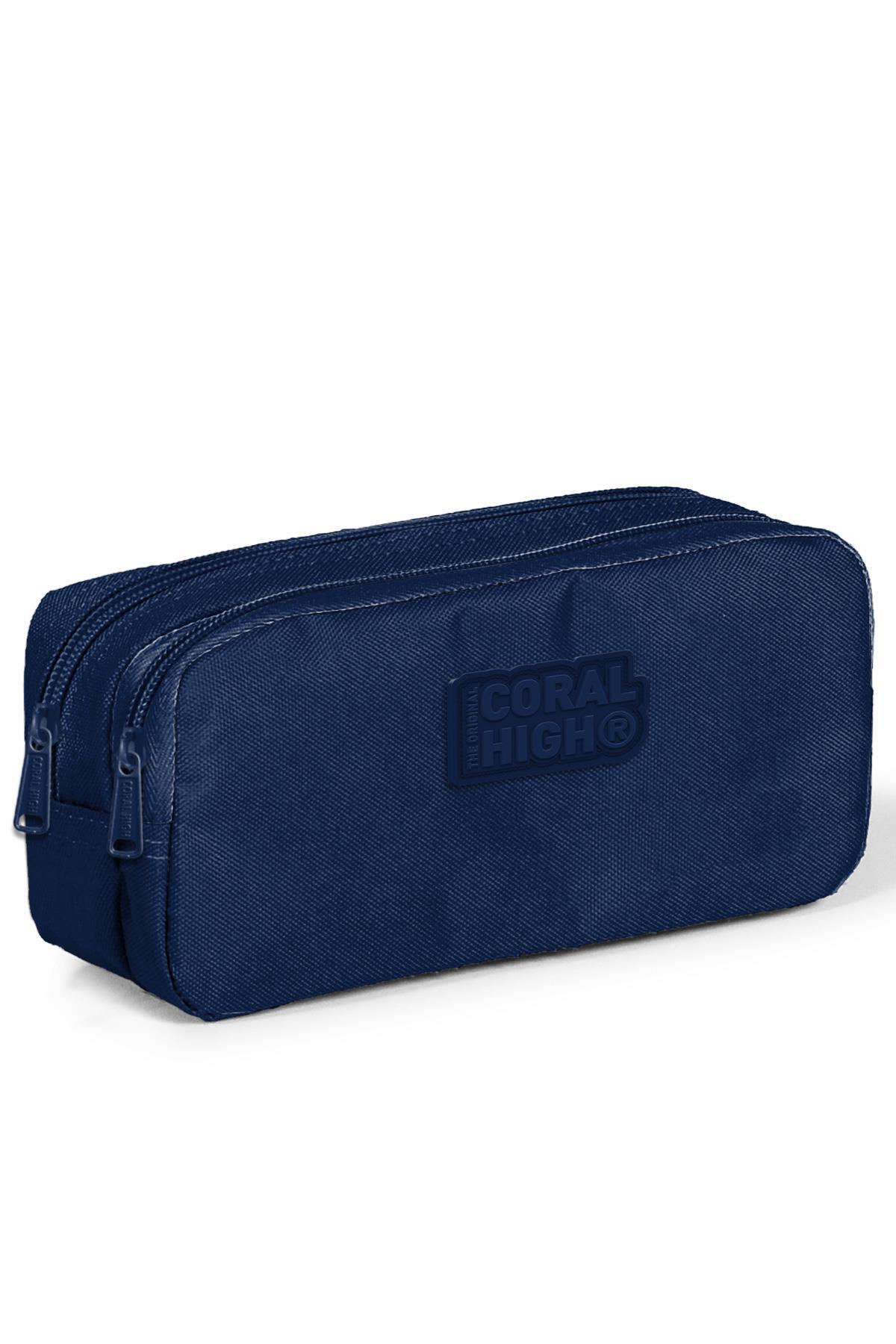 Coral High Kids Lacivert İki Bölmeli Kalem Çantası 22197