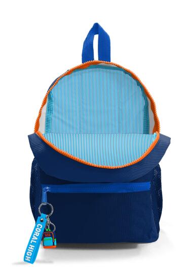 Minik Yuva Sırt Çantası Lacivert İki Bölmeli 23516 - 3