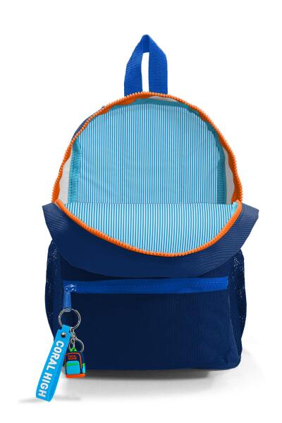Minik Yuva Sırt Çantası Lacivert İki Bölmeli 23516 - 3