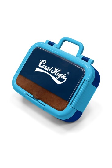 Coral High Kids Lacivert Kahverengi Paslanmaz Çelik Beslenme Kabı 39136 - 1