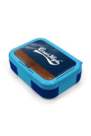 Coral High Kids Lacivert Kahverengi Paslanmaz Çelik Beslenme Kabı 39136 - 2