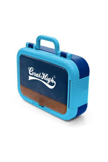 Coral High Kids Lacivert Kahverengi Paslanmaz Çelik Beslenme Kabı 39136 - 4