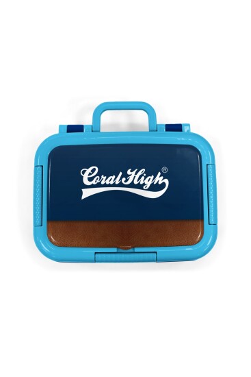 Coral High Kids Lacivert Kahverengi Paslanmaz Çelik Beslenme Kabı 39136 - 5