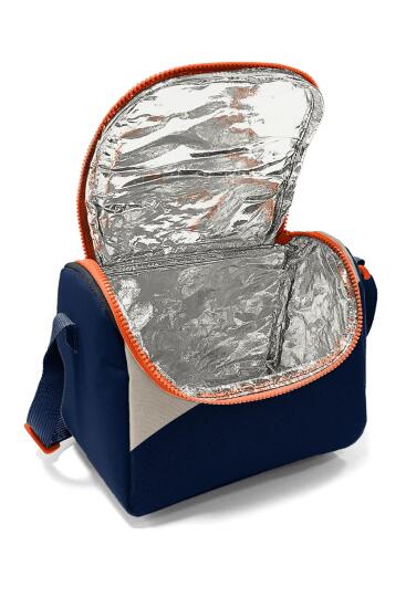 Coral High Kids Lacivert Koyu Gri Bej Renkli Thermo Beslenme Çantası 22793 - 4