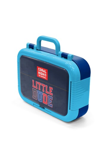 Coral High Kids Lacivert Lıttle Dude Baskılı Desenli Paslanmaz Çelik Beslenme Kabı 39119 - 4