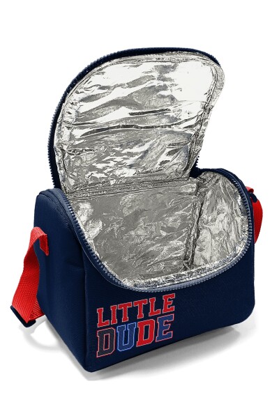 Coral High Kids Lacivert Little Dude Baskılı Desenli Thermo Beslenme Çantası 37119 - 4