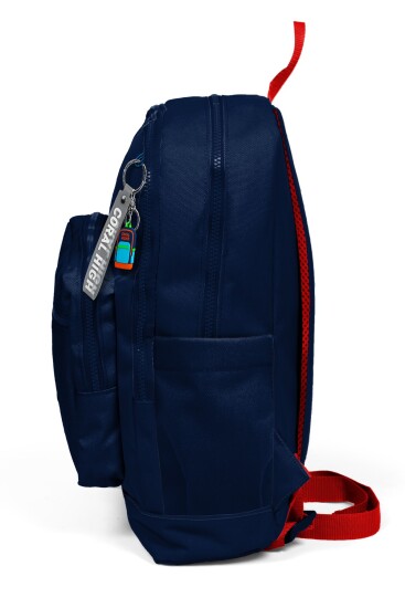 Coral High Kids Lacivert Little Dude Desenli Okul Sırt Çantası 33219 - 7