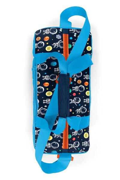 Coral High Kids Lacivert Mavi Astronot Desenli Spor Çantası 27538 - 4