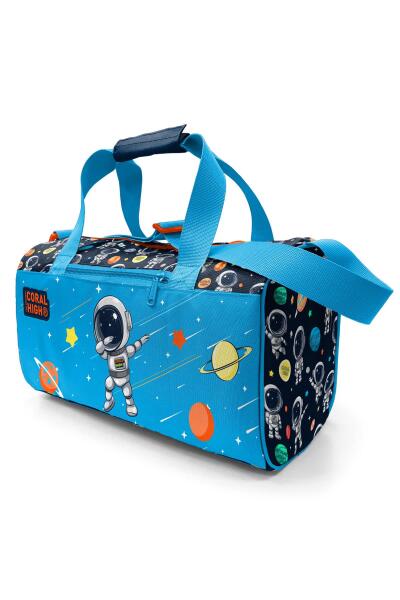 Coral High Kids Lacivert Mavi Astronot Desenli Spor Çantası 27538 - 10