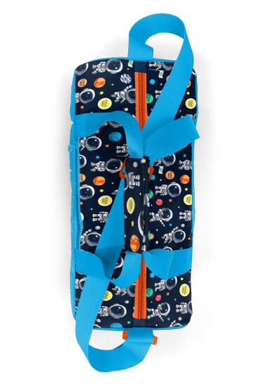 Coral High Kids Lacivert Mavi Astronot Desenli Spor Çantası 27538 - 5