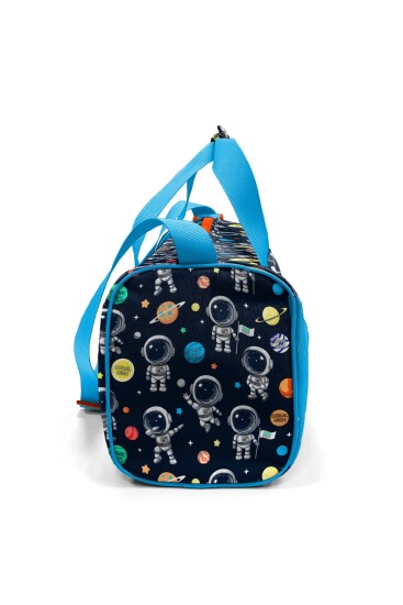 Coral High Kids Lacivert Mavi Astronot Desenli Spor Çantası 27538 - 8