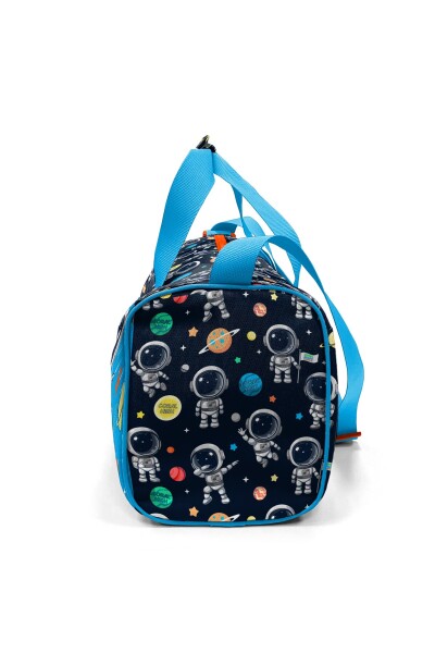 Coral High Kids Lacivert Mavi Astronot Desenli Spor Çantası 27538 - 9