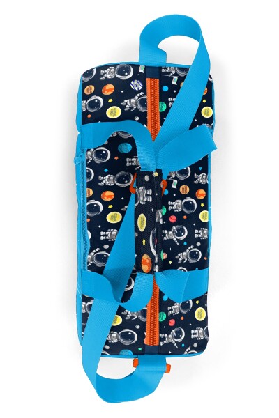 Coral High Kids Lacivert Mavi Astronot Desenli Spor Çantası 27538 - 5